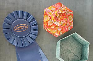 [Non-Modular Hexagonal Origami Box]