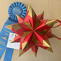 [Bascetta Star with Blue Ribbon]