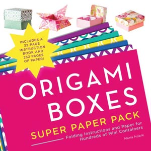 [Origami Boxes Super Paper Pack by Maria Noble]