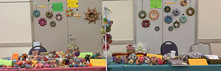 [Teresa's Two Tables at July 2021 Craft Fair]