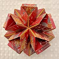 Snap Icosahedron - Hanging Ornament