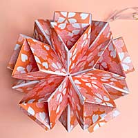 Snap Icosahedron - Hanging Ornament