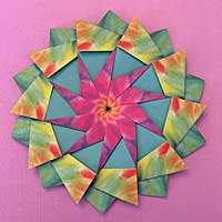 Mexico Sunburst Star