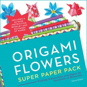 [Origami Flowers Super Paper Pack (Kit) by Maria Noble]